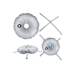 Support de Drapeau en Plumes avec Base d'Eau et Base Croisée